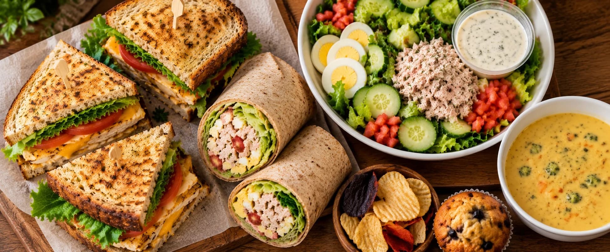 Team Lunch catering selection